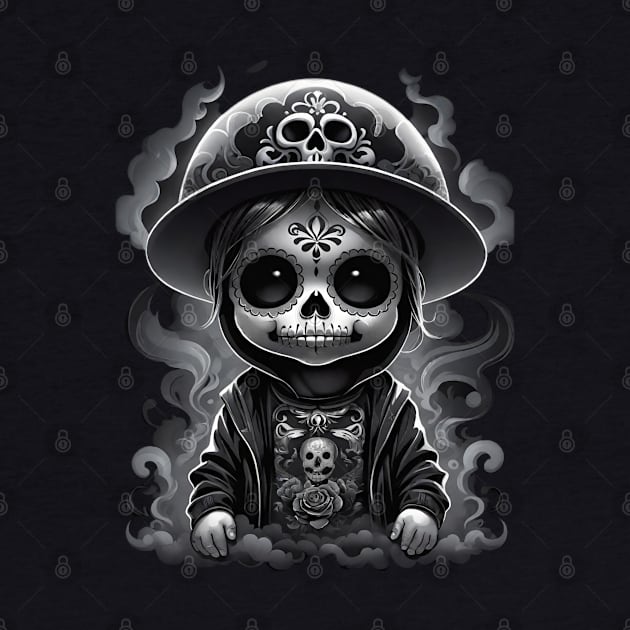 Spooky Kidz  - Dia De Los Muertos by Absinthe Society 